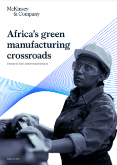 Africa’s green manufacturing crossroads: Choices for a low-carbon industrial future 